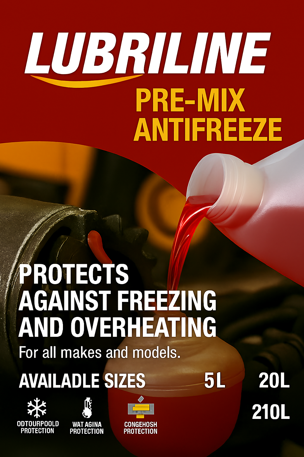 Antifreeze Premix 50/50